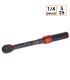 Clé dynamométrique Professionnelle 1/4 pouce 5-25 NM