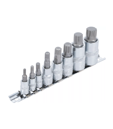 Lot de 8 douilles à embout XZN
