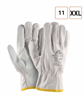 Gants de travail en cuir pleine fleur 100% naturel taille XXL ou 11