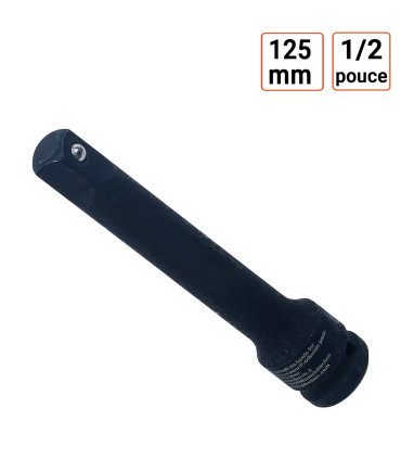 Rallonge à choc en 1/2 pouce longueur 125 mm