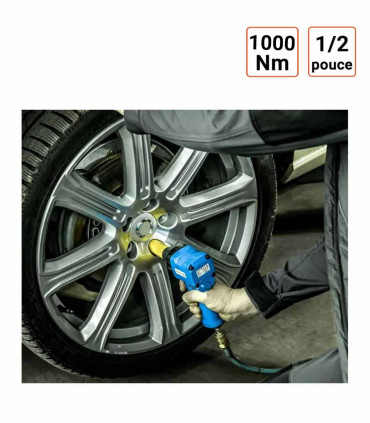 Mini clé à chocs  1000 Nm