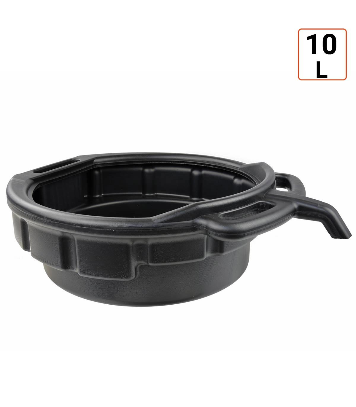 Bac De Vidange Rond 36 Cm Avec Plateforme Et Bec Verseur – Capacité 6 Litres Pour Entretien Motoculture - 6