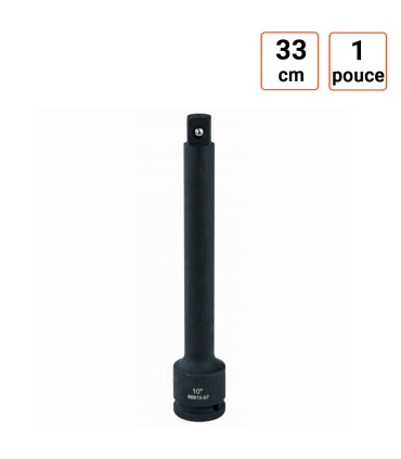 Rallonge à choc en 1 pouce longueur 33 cm