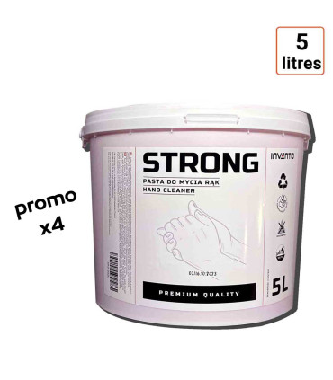 Pack de 4 Savons d'Atelier STRONG - 5 Litres - le fameux savon ROSE