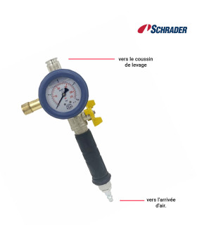 Boitier de commande pour coussin de levage pneumatique