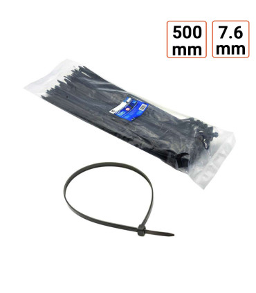 Rilsan Noir en 500x7.6mm par 50ex.