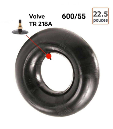 Chambre à Air 600/55-22.5 valve TR218A