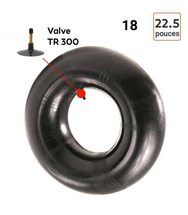Chambre à Air 18-22,5 valve TR300