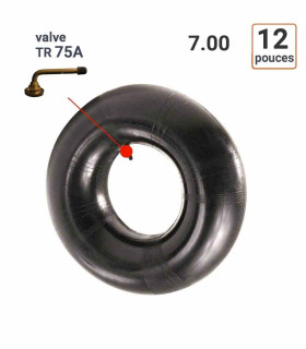 Chambre à air 7.00-12 valve TR75