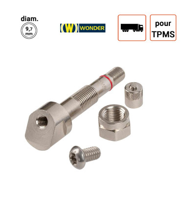 Valve Nickelées Poids-Lourds  TPMS 54MS