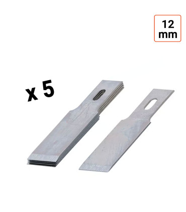 Lames de grattoir de rechange largeur 12mm