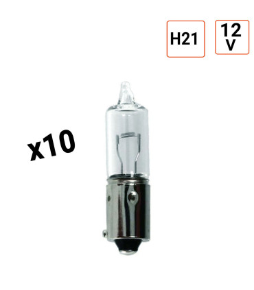 Ampoule H21 12V Culot BAY19S - Boite de 10 ex.