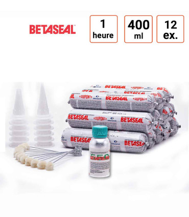 BETASEAL Big Kit de 12 boudins canules tampons et primaire