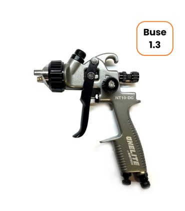 Pistolet peinture HLVP OneTech buse de 1.3 mm