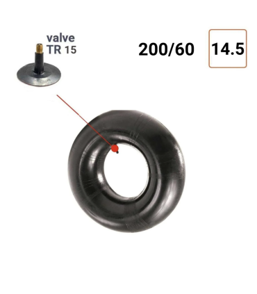 Chambre à air 200/60-14.5 valve TR15
