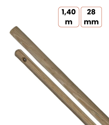 Manche en bois