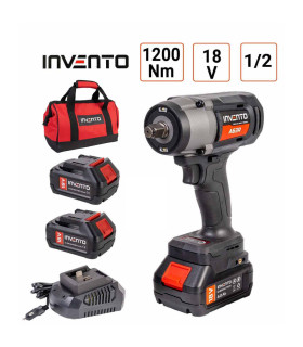 Clé à Chocs INVENTO 1/2 pouce 18V et 1200 Nm Electro-portative