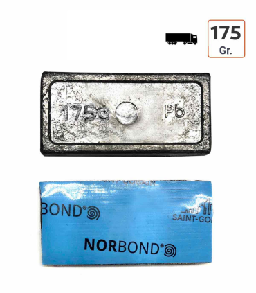 Masses Adhésives Poids Lourds 175 Gr. par 10 ex.
