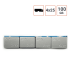 Masses adhésives Poids Lourds 100 Gr (4 X 25) par 10 ex.