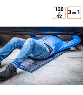 Tapis de travail et genoux pliable