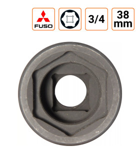 Douille à chocs 3/4 Longues de 38 mm