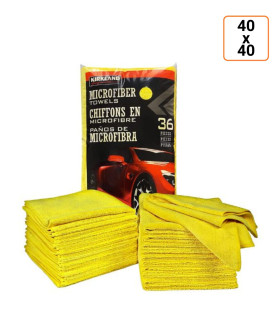 Microfibre 40x40 cm Jaune