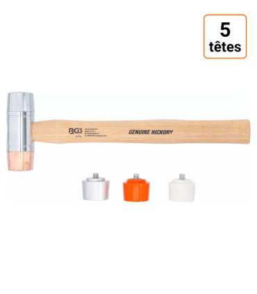 Maillet avec 5 têtes