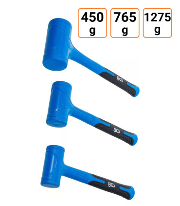 Lot de 3 maillets de débosselage anti rebonds