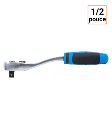 Cliquet réversible coudé à denture fine
