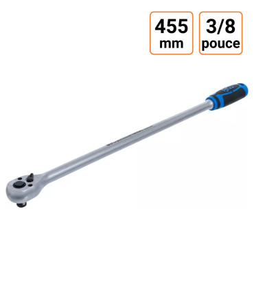 Cliquet réversible extra long 3/8 pouce 455 mm