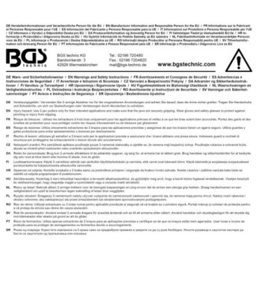  Lot de 3 extracteurs internes et externes 2 et 3 bras 100 à 150 mm - 5
