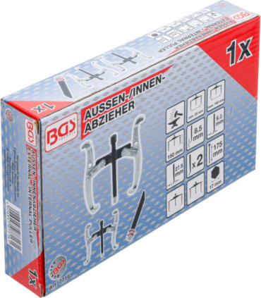  Extracteur interne et externe 2 griffes 25 à 195 mm - 4