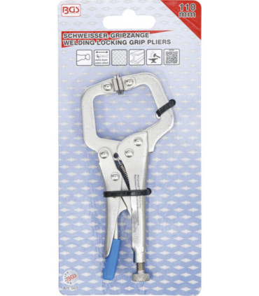  Pince étau de soudeur extra courte 130 mm - 5