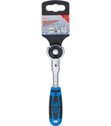  Cliquet réversible à tête sphérique 1/4 pouce - 6