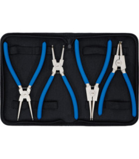 Lot de 4 pinces à circlips 225 mm - 1