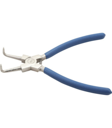 Pince pour circlips coudée pour circlips intérieurs 225 mm - 1