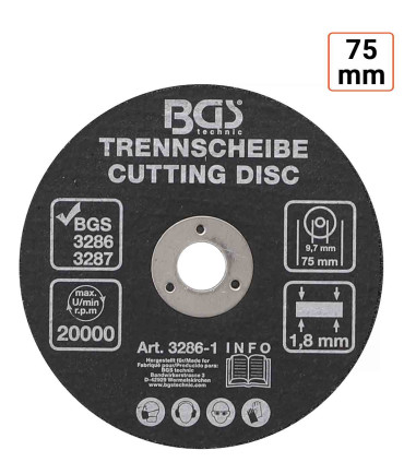 Disque à couper 75 mm