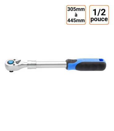 Cliquet téléscopique 1/2 pouce 305 à 445 mm Qualité PRO