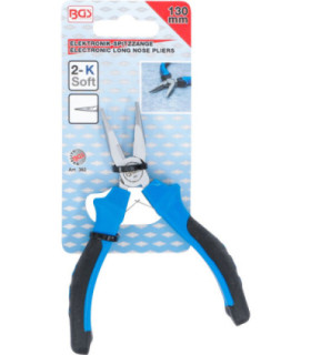  Pince becs fins électronique avec ressort 130 mm - 5