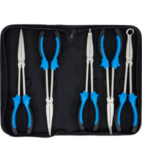 Lot de 5 pinces à bec long 290 mm - 1
