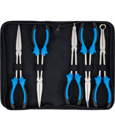  Lot de 5 pinces à bec long 290 mm - 7