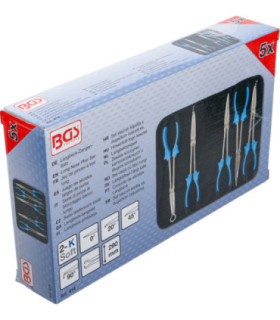  Lot de 5 pinces à bec long 290 mm - 8