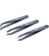 Lot de 3 pincettes en plastique - 1