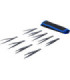 Lot de 9 pincettes en acier - 1