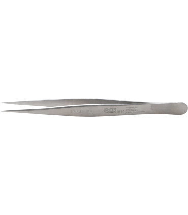 Pincette pointue en acier droite 125 mm - 1