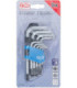  9 clés torx courtes avec perçage T10 à T50 - 5