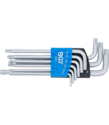  9 clés torx avec tête sphérique T10 à T50 - 3