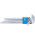  9 clés torx extra long avec tête sphérique T10 à T50 - 3