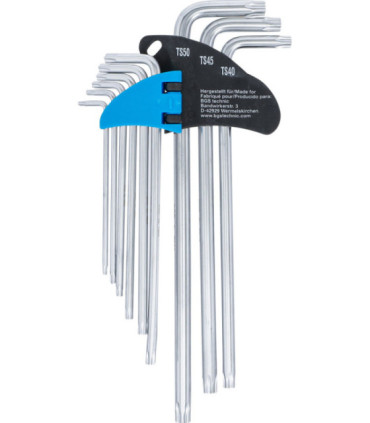  9 clés torx extra longues Profil TS TS10 à TS50 - 3