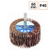 Disque de finition à feuilles abrasives 60 mm P40